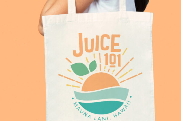 Juice 101 Logo branded Tote Bag